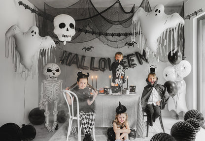 [PartyDeco]Foil Balloon Skeleton XXL, 46x129 cm, mix