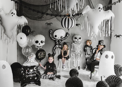 [PartyDeco]Foil Balloon Skeleton XXL, 46x129 cm, mix