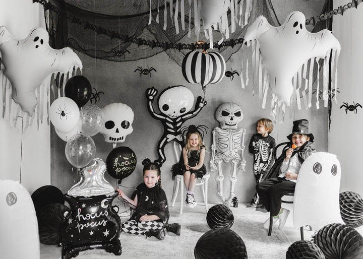 [PartyDeco]Foil Balloon Skeleton XXL, 46x129 cm, mix
