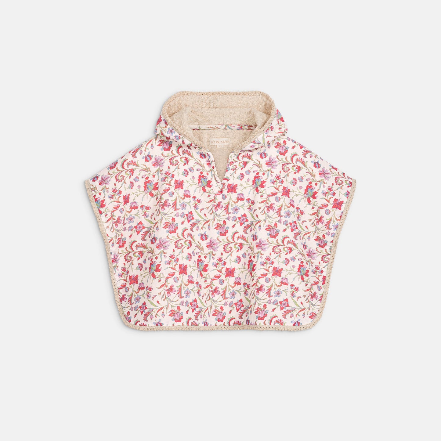 [Louise Misha] Beach Cape Mael - Cream Floral Haven