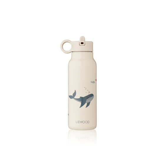 [Liewood ] Falk water bottle 350ML - Sea creature / Sandy