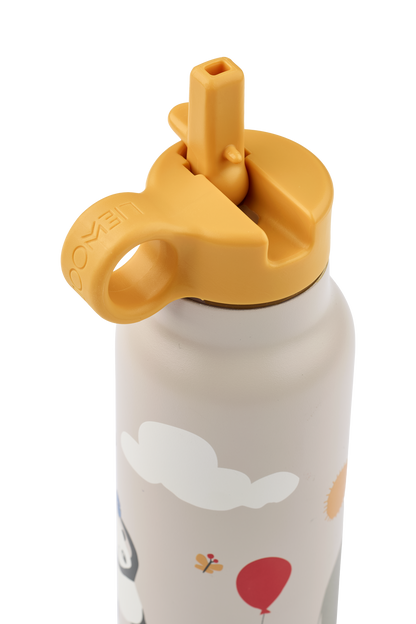 [Liewood ] Falk Water Bottle 350ML - Around The World / Sandy
