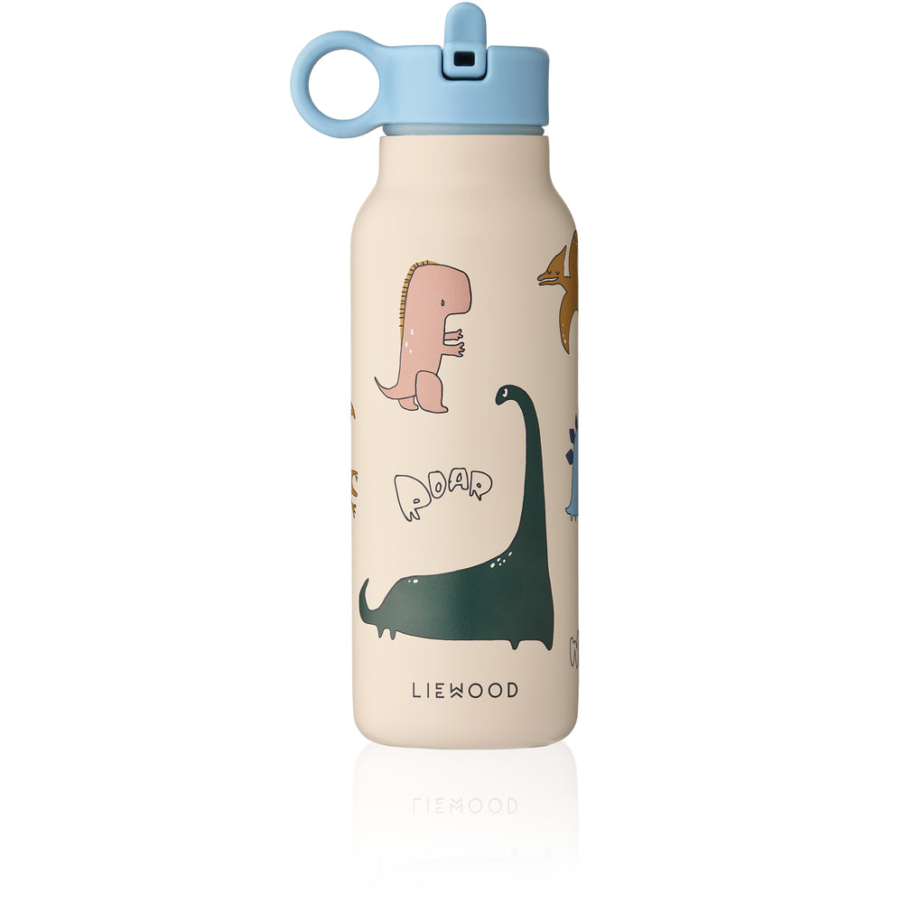 [Liewood ] Falk Water Bottle 350ML-Dino roar / Sandy