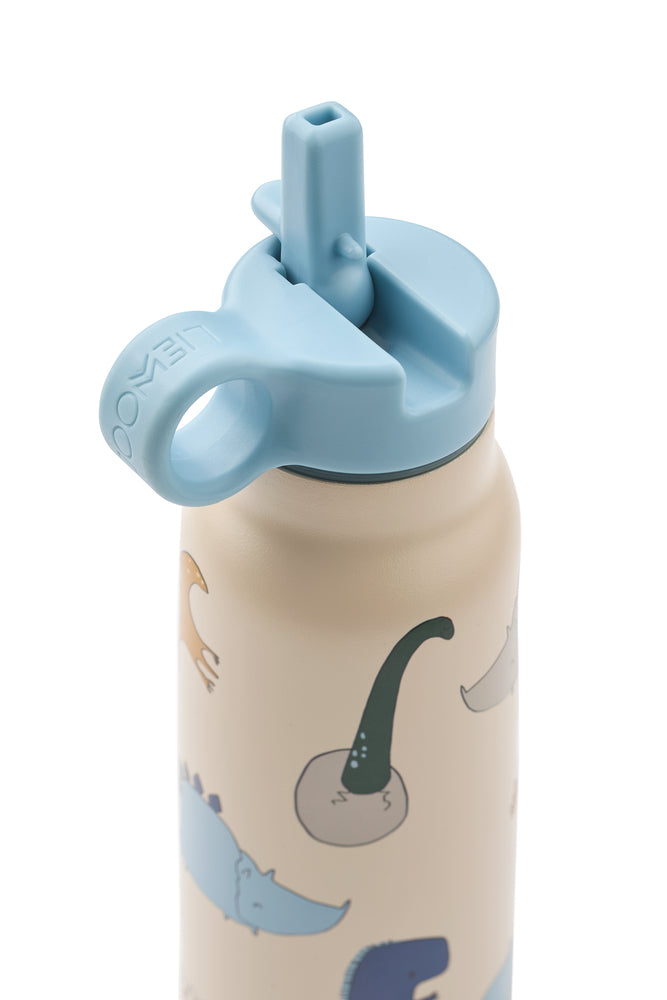 [Liewood ] Falk Water Bottle 350ML-Dino roar / Sandy