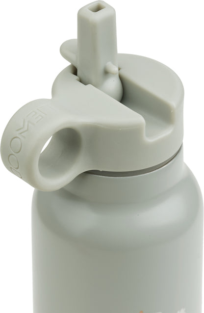 [Liewood ] Falk water bottle 350ML - Vehicles / Dove Blue Mix