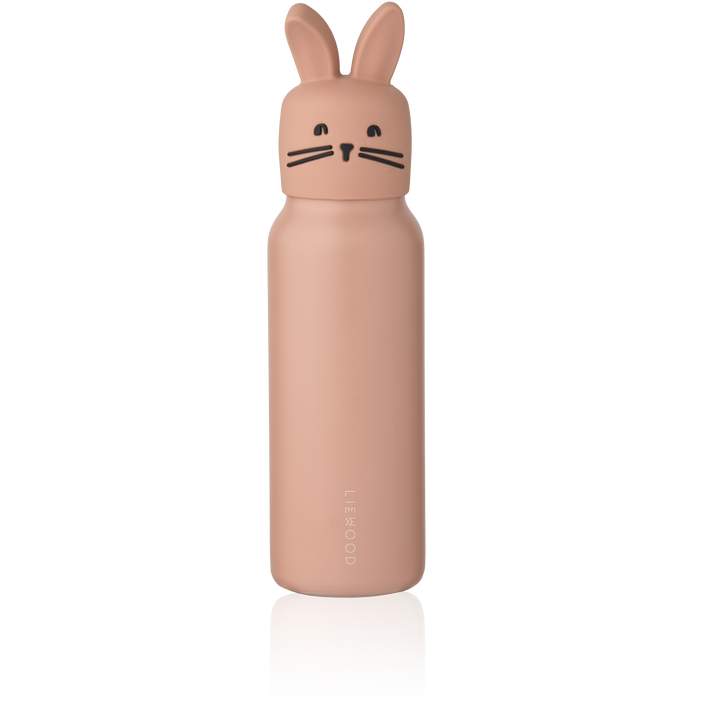 [Liewood ] Falk Water Bottle w Rabbit Lid 350 ml- Pale Tuscany