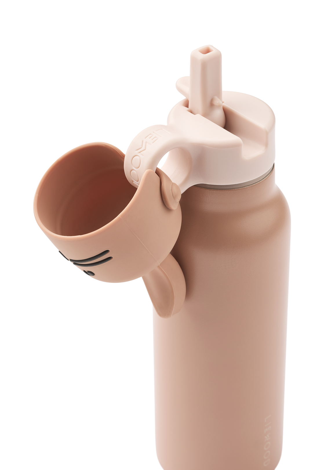 [Liewood ] Falk Water Bottle w Rabbit Lid 350 ml- Pale Tuscany