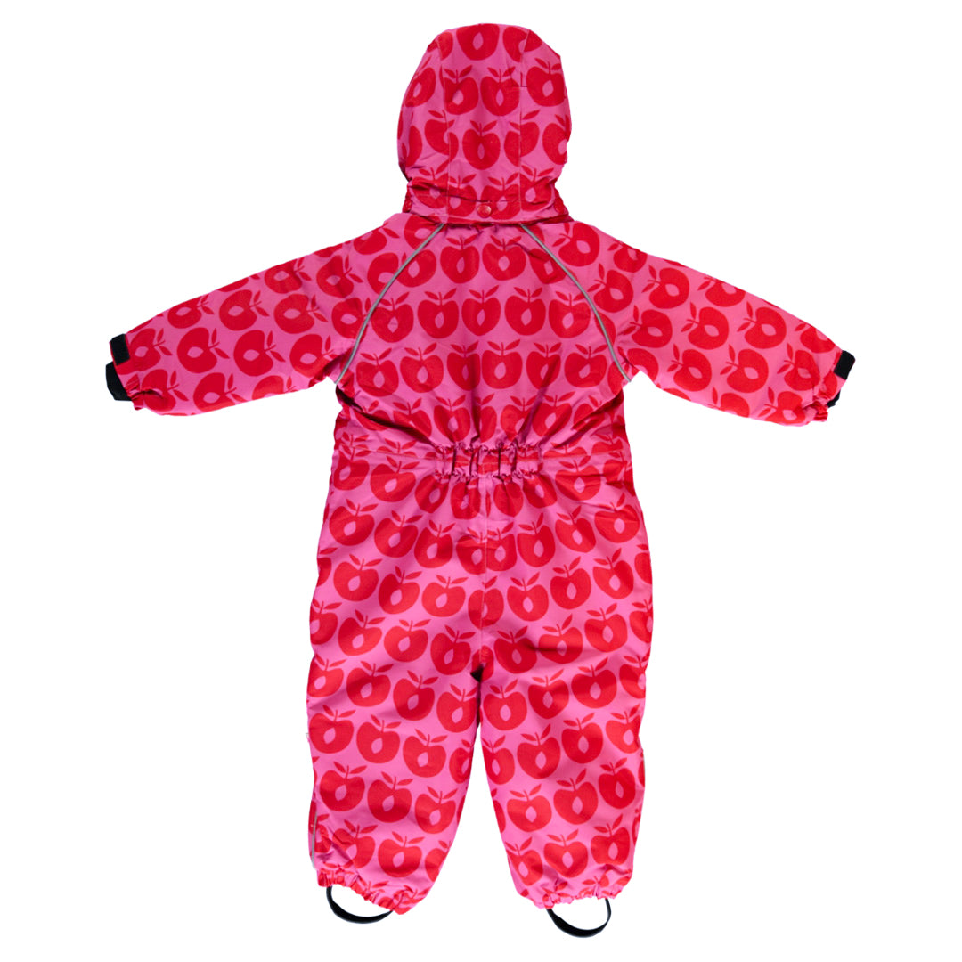 [Smafolk] Toddler Snowsuit With Apple - Pink