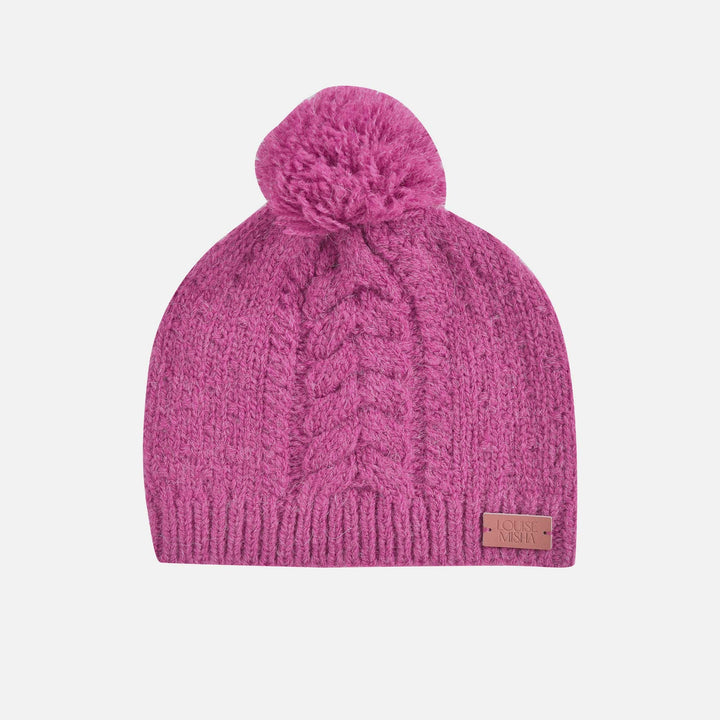 [Louise Misha] Beanie Alaska - Raspberry