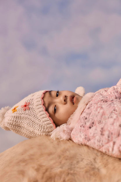 [Louise Misha]Beanie Isolina - Cream