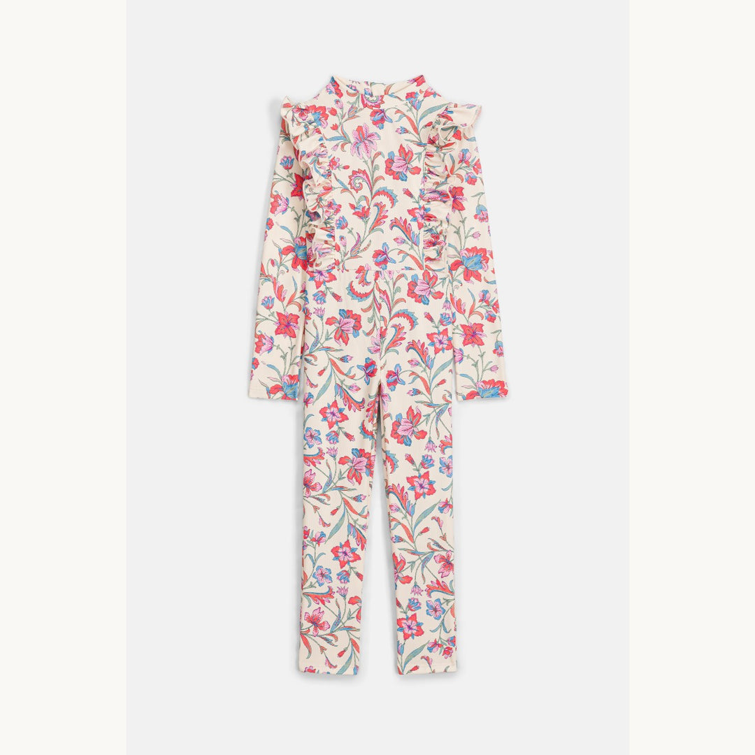 [Louise Misha] Bathing Jumpsuits Linette - Cream Floral Haven