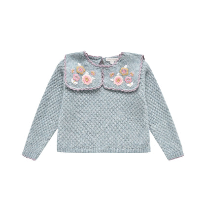 [Louise misha] Cyrella Jumper - Mineral Blue