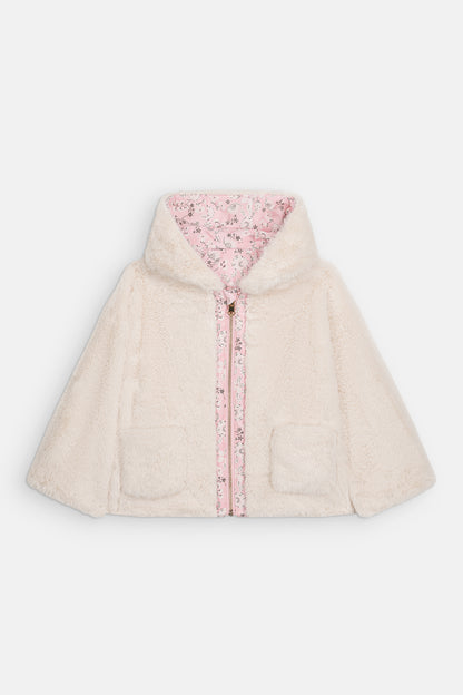 [Louise Misha] Reversible Coat Felvet - Pink Linden Blossom