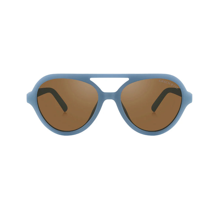 [Grech & Co.][3-8Y]Aviator Polarized Sunglasses - Desert Teal