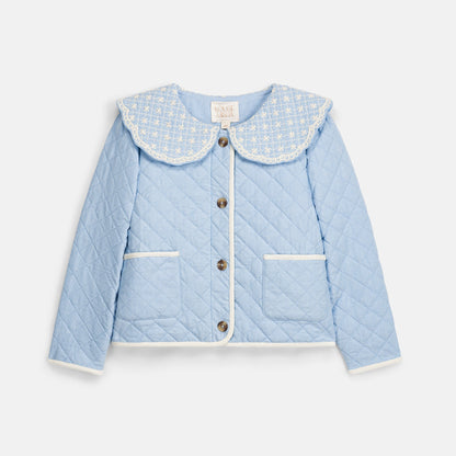[Louise Misha] Jacket Augustina - Oxford Blue