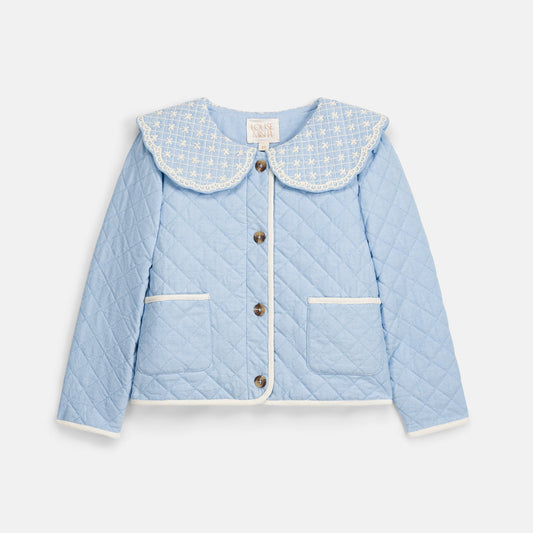 [Louise Misha] Jacket Augustina - Oxford Blue