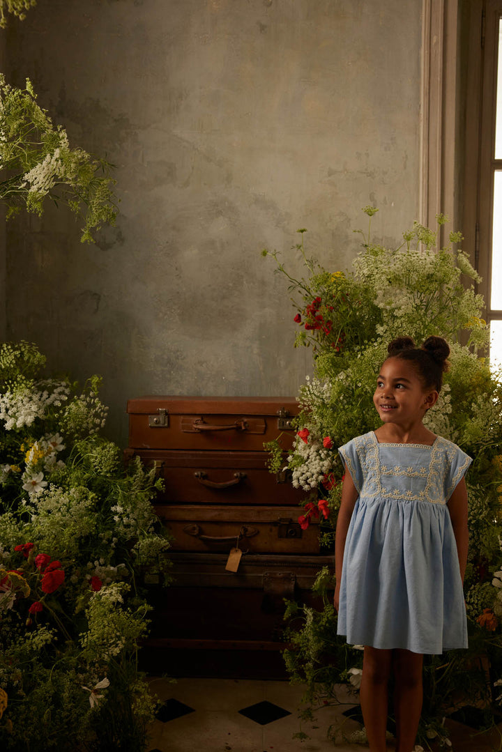 [Louise Misha] Dress Briska - Oxford Blue