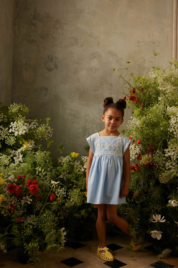 [Louise Misha] Dress Briska - Oxford Blue