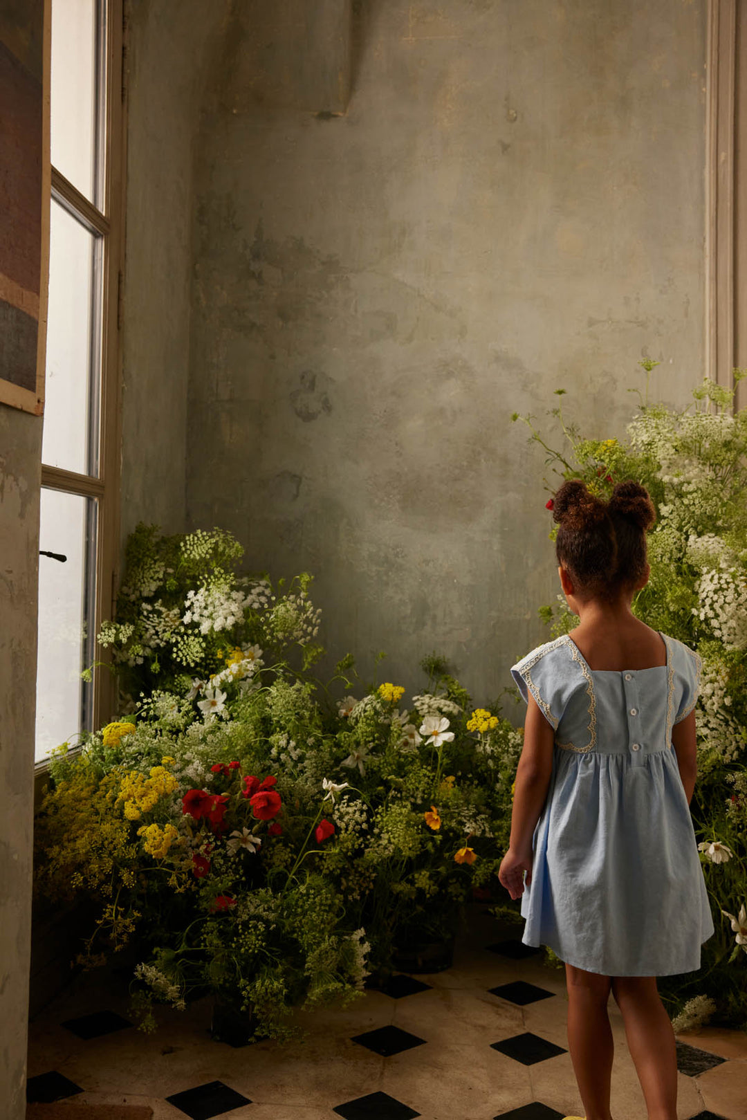 [Louise Misha] Dress Briska - Oxford Blue