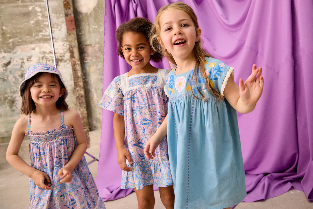 [Louise Misha] Dress Talula - Stone Blue