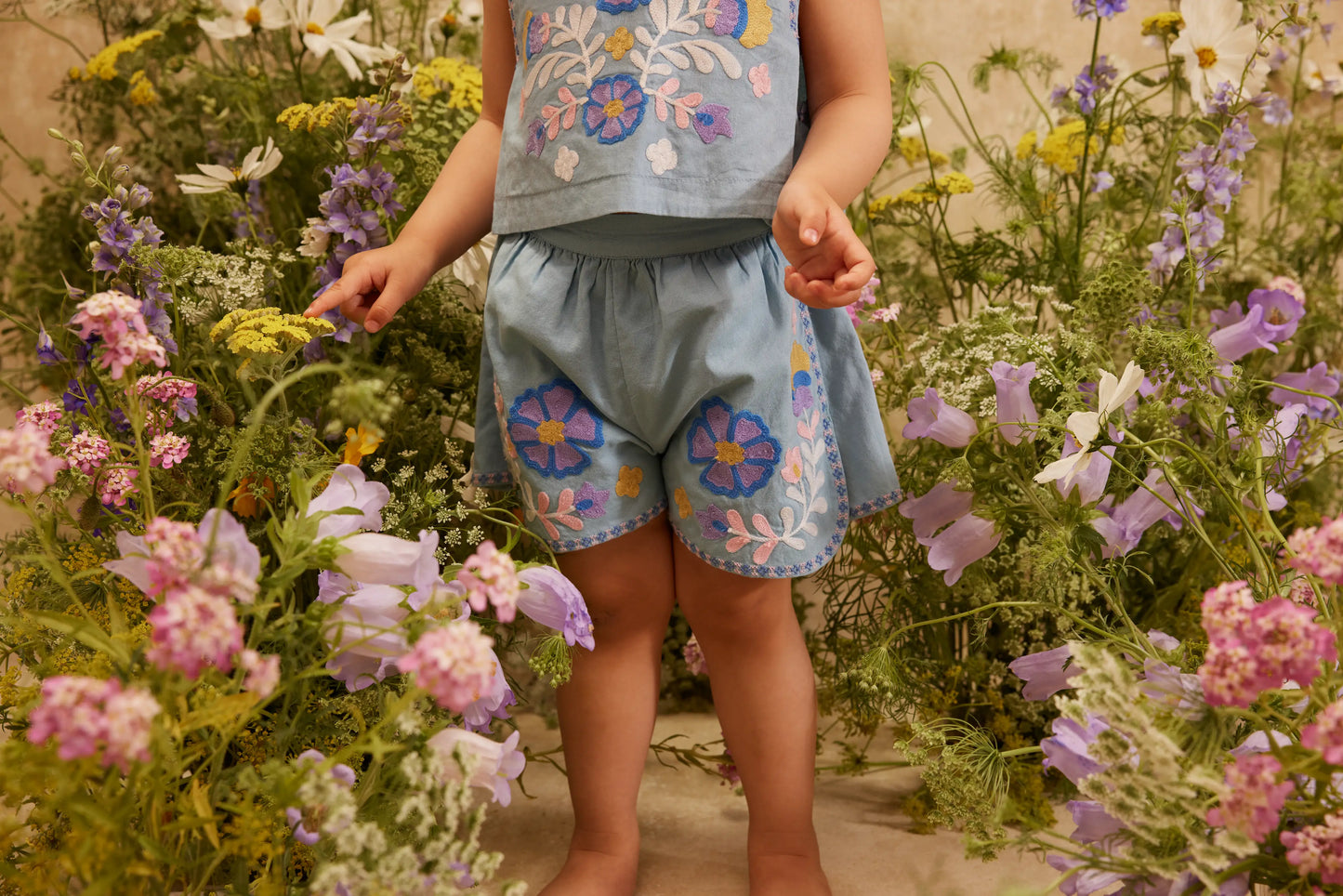 [Louise Misha] Shorts Maiwen - Stone Blue