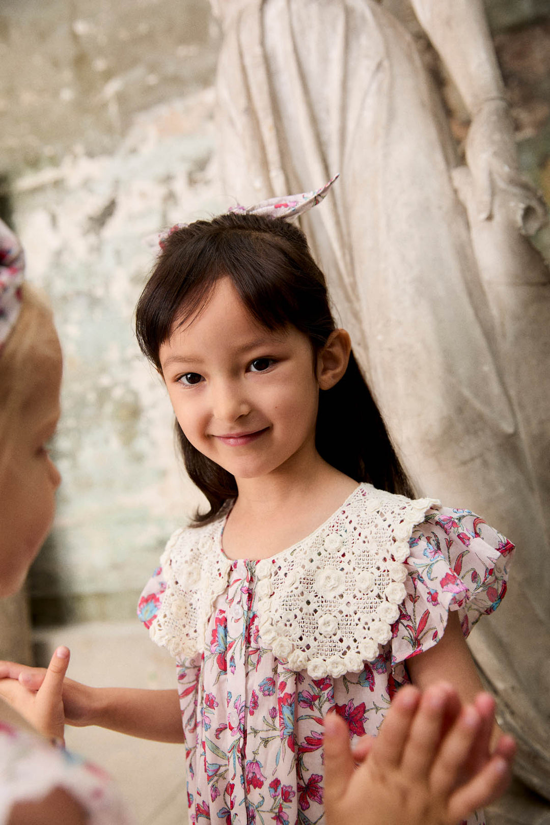 [Louise Misha] Dress Vaina - Cream Floral Haven