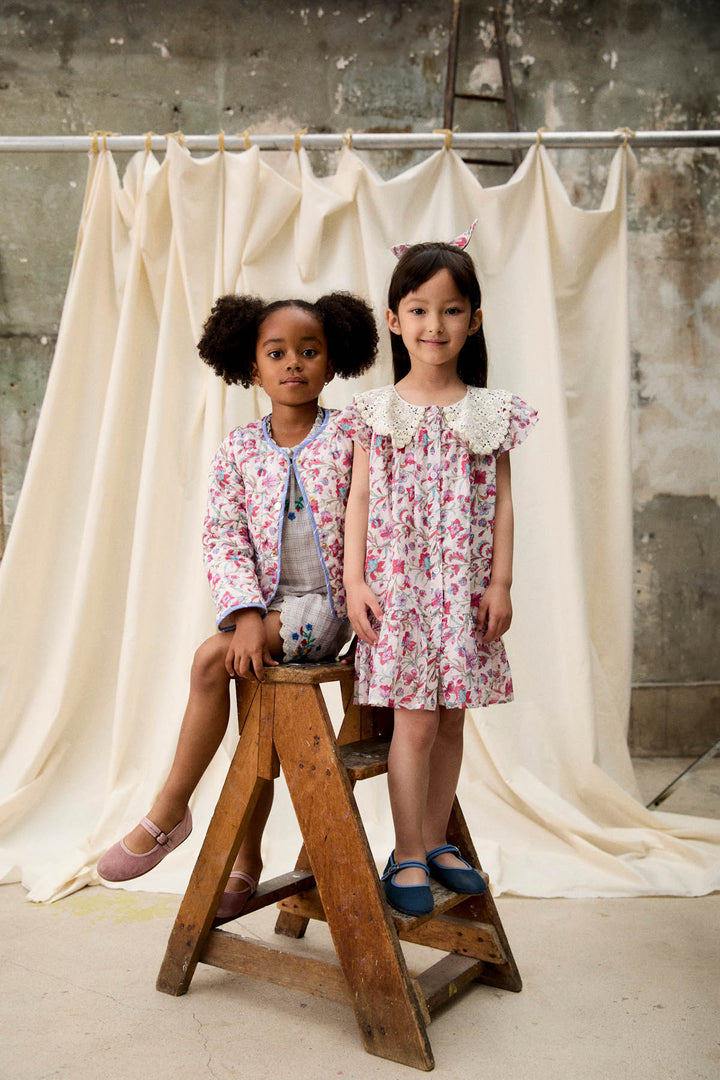 [Louise Misha] Dress Vaina - Cream Floral Haven