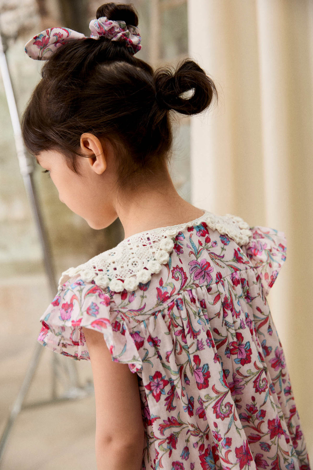 [Louise Misha] Dress Vaina - Cream Floral Haven