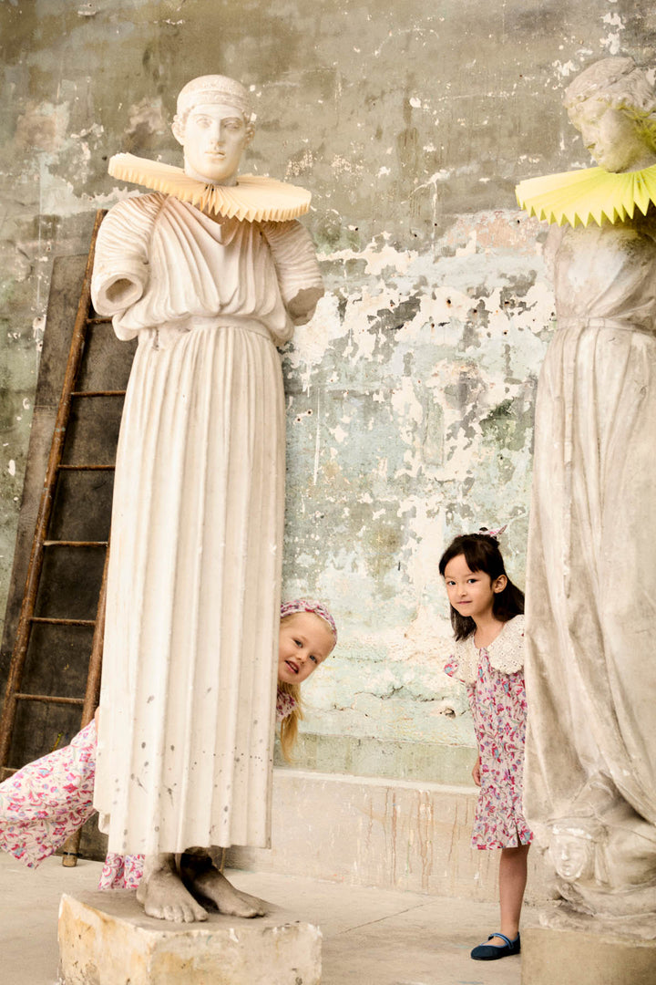 [Louise Misha] Dress Vaina - Cream Floral Haven