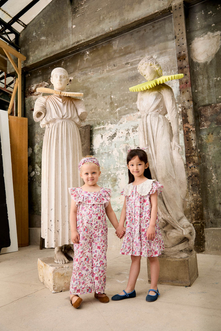 [Louise Misha] Dress Vaina - Cream Floral Haven