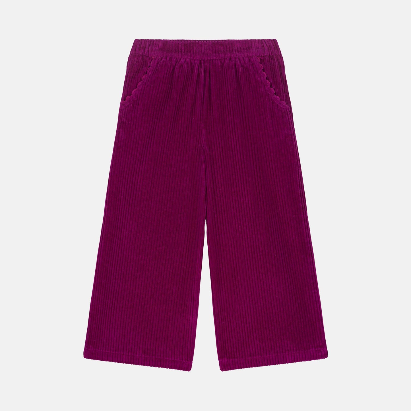 [Louise misha] Pants Flor Corduroy - Raspberry