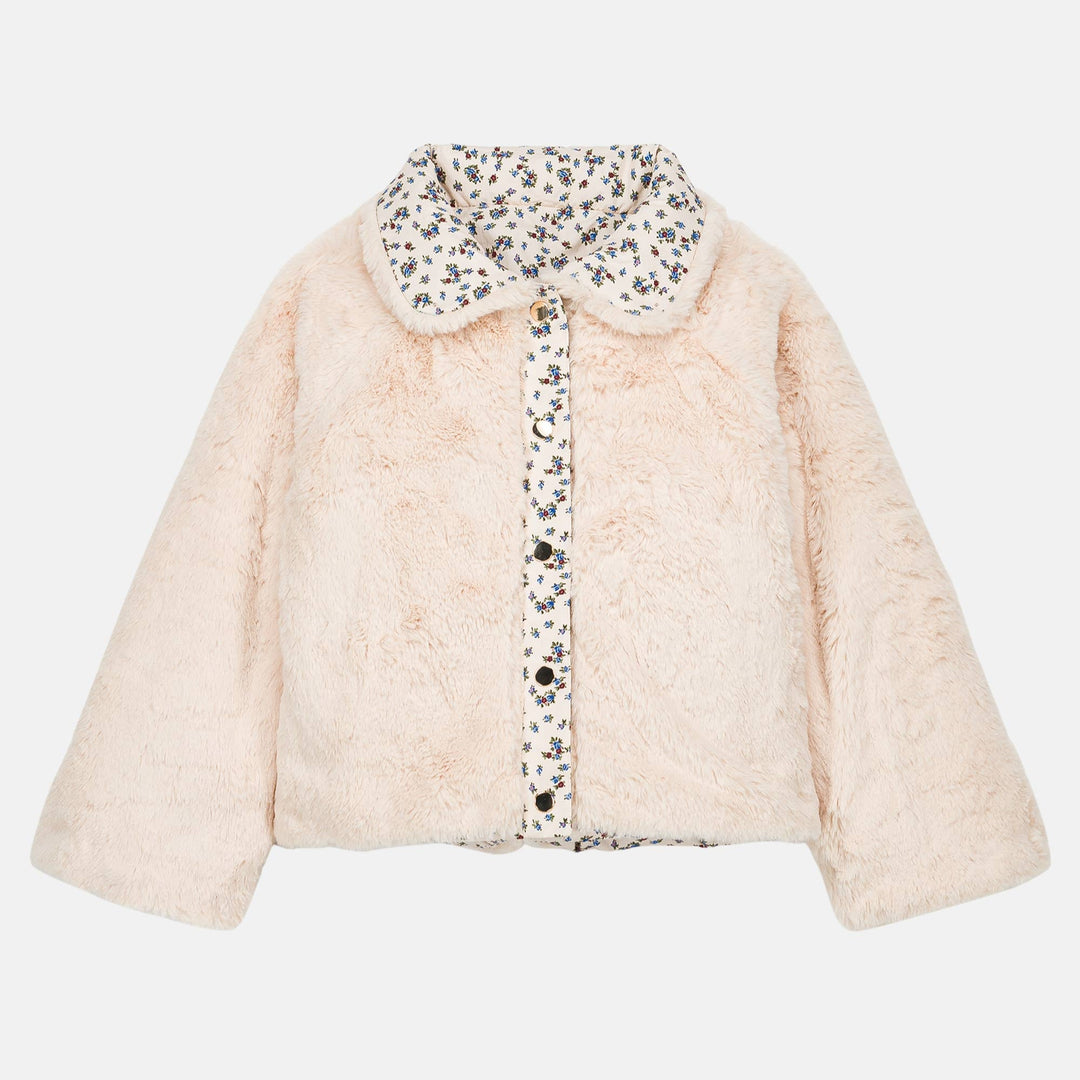[Louise Misha] Reversible Coat Jasmina - Cream Columb Hill