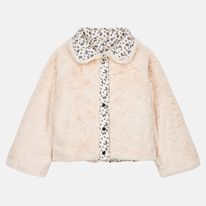 [Louise Misha] Reversible Coat Jasmina - Cream Columb Hill