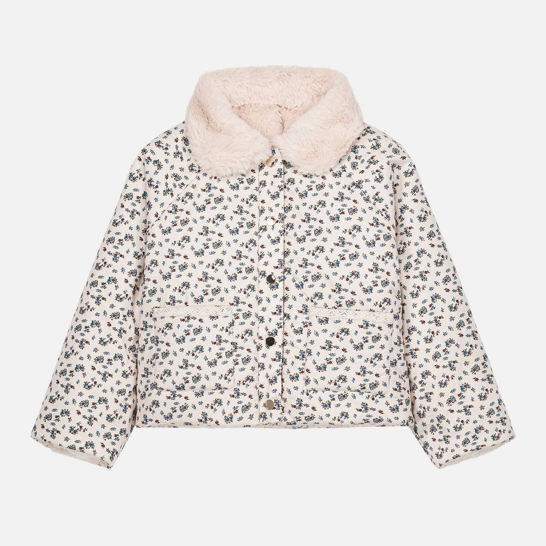 [Louise Misha] Reversible Coat Jasmina - Cream Columb Hill