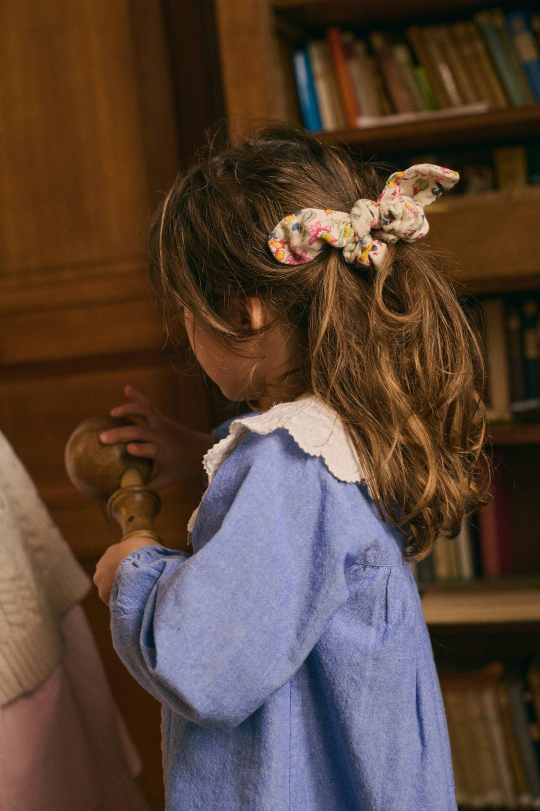 [Louise Misha] Dress Hyacinte - Blue chambray