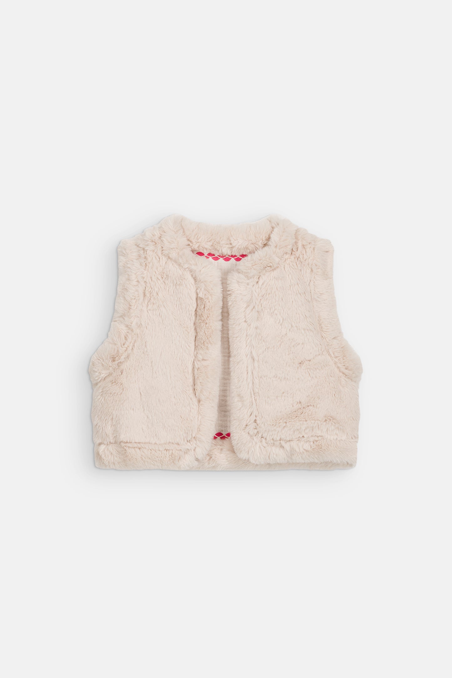 [Louise Misha]Sleeveless Jacket Librana - Cream
