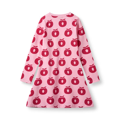 [Smafolk] Gala Dress With Apple - Pink Lilac