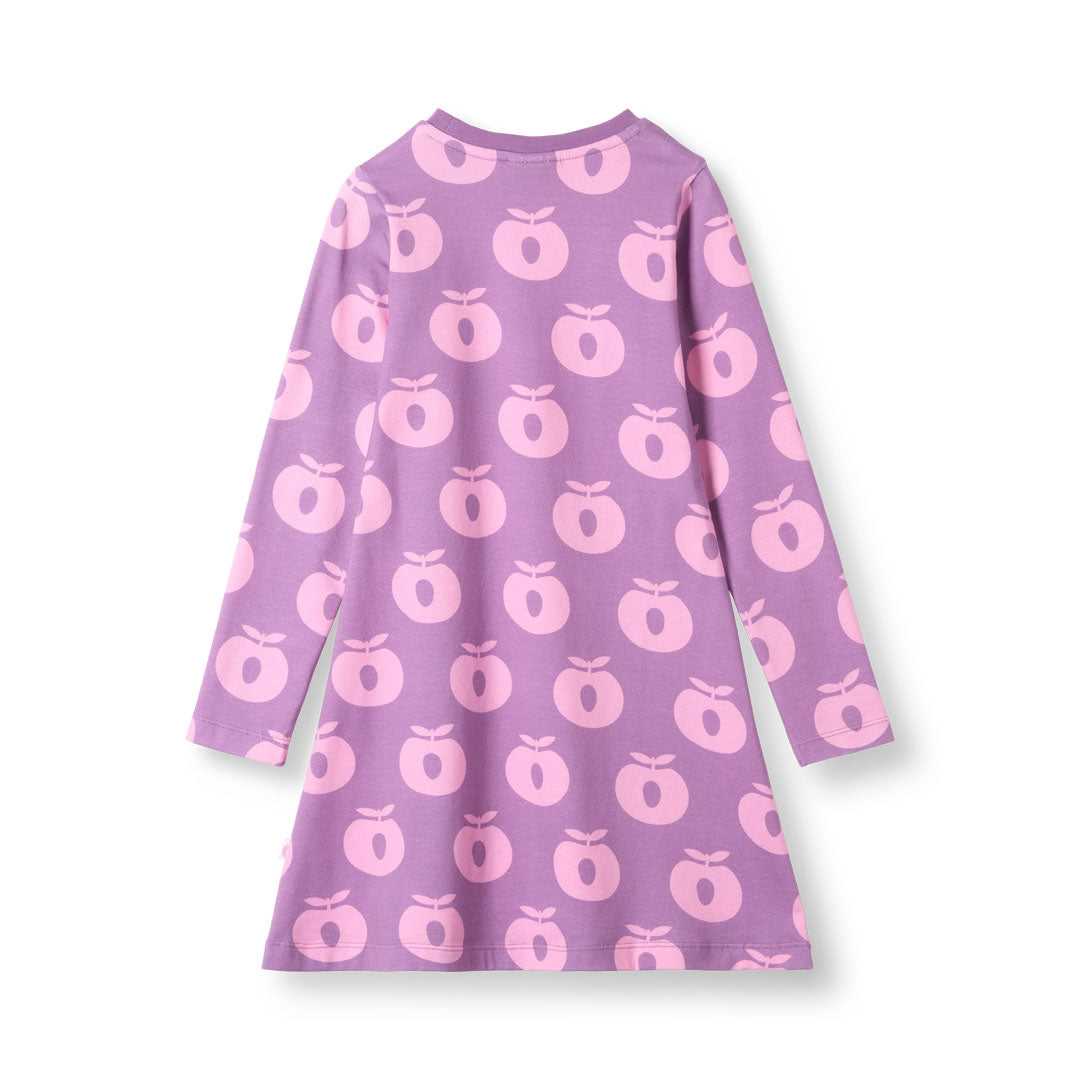 [Smafolk] Gala Dress With Apple - Purple Iris