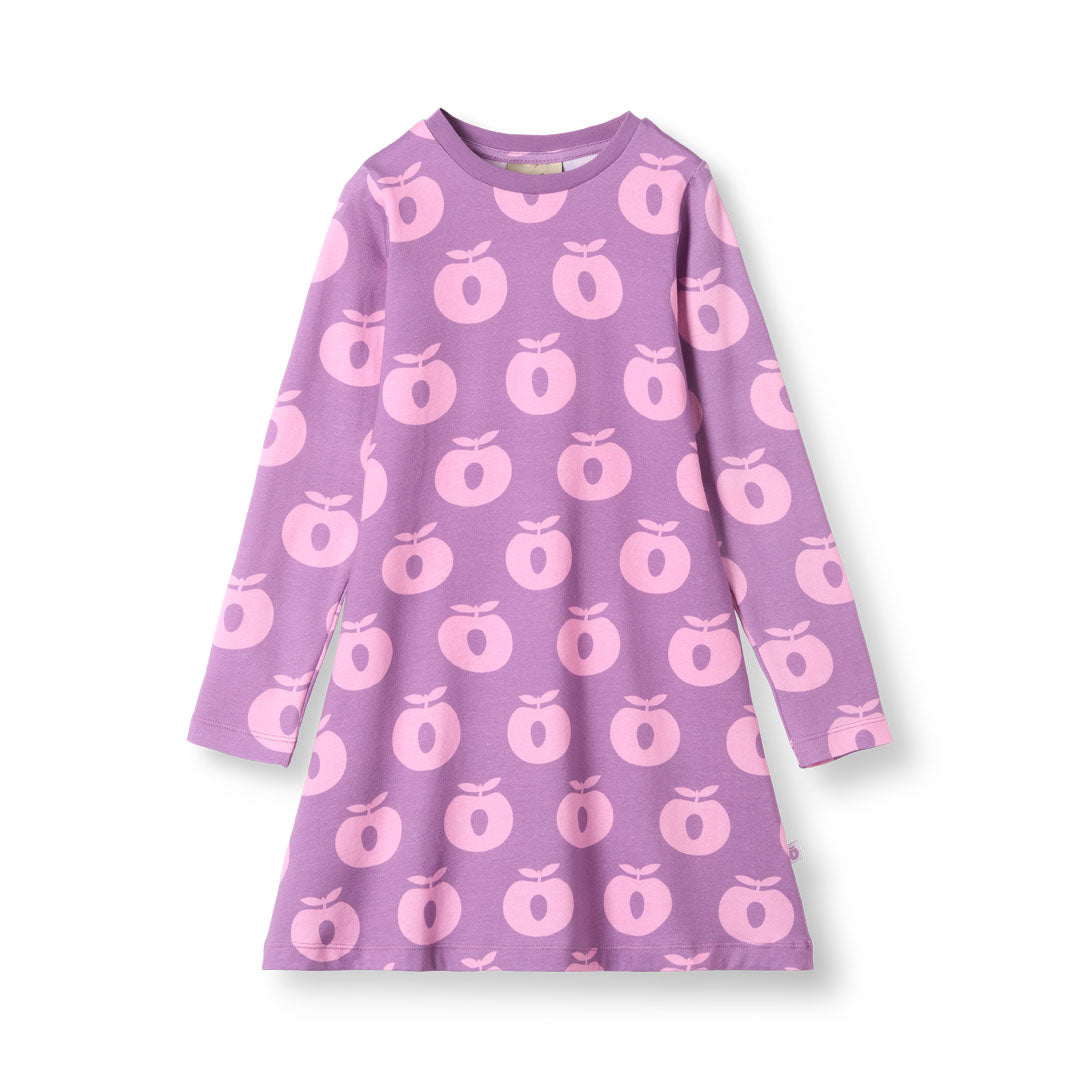 [Smafolk] Gala Dress With Apple - Purple Iris