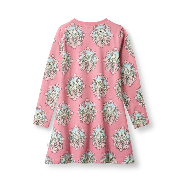 [Smafolk] Gala Dress With Cats - Blush Cream