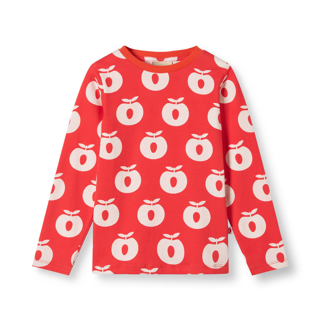 [Smafolk] Gala Long Sleeve With Apple - Poppy