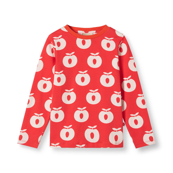 [Smafolk] Gala Long Sleeve With Apple - Poppy