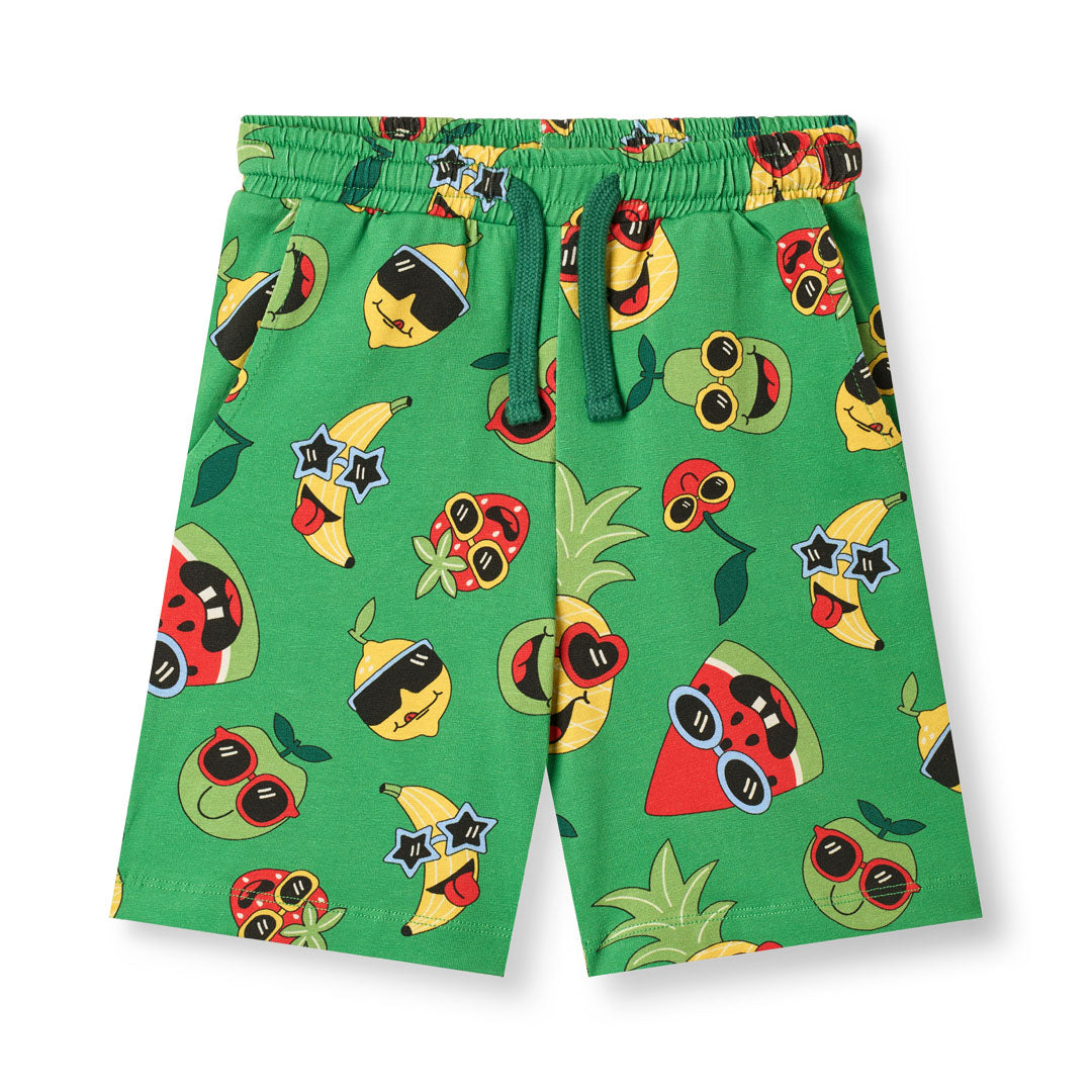 [Smafolk] Gala Shorts With Fruit - Green
