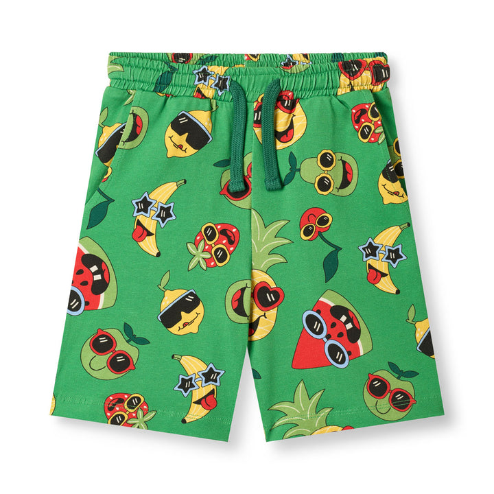 [Smafolk] Gala Shorts With Fruit - Green