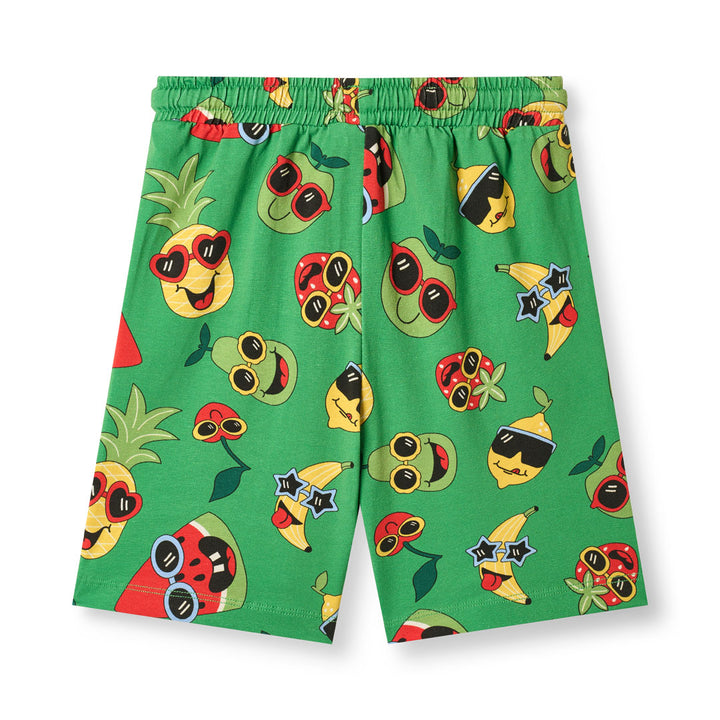 [Smafolk] Gala Shorts With Fruit - Green