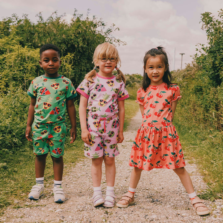 [Smafolk] Gala Shorts With Fruit - Green