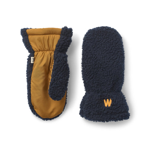 [Liewood] Grethe Pile Gloves - Classic navy multi mix