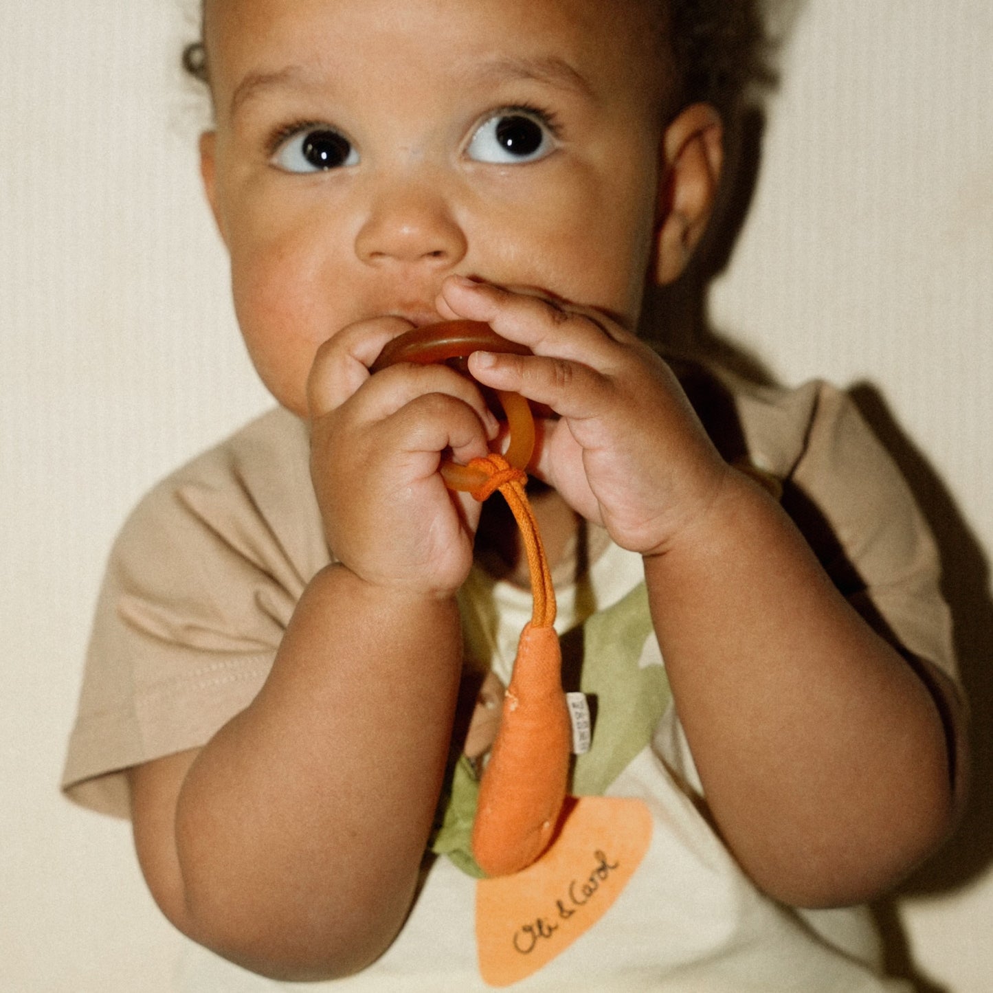 [Oli&Carol]Cathy the Carrot Pacifier Clip