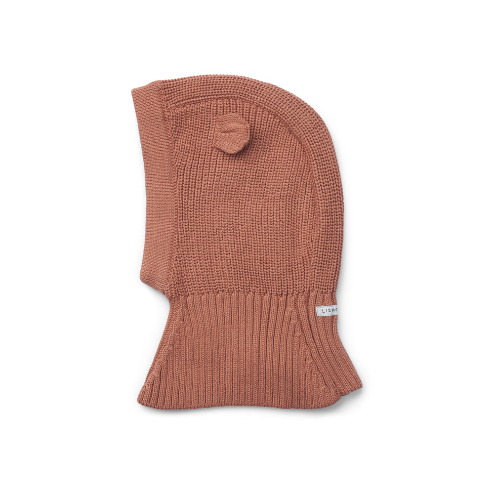 [Liewood] Hanibal Mr Bear Balaclava - Dark Rosetta