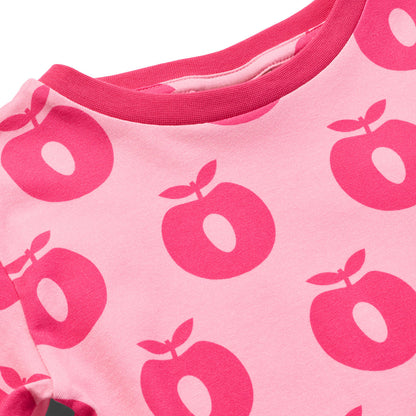 [Smafolk] Jubilee Nightwear Set With Apple - Pink Lilac